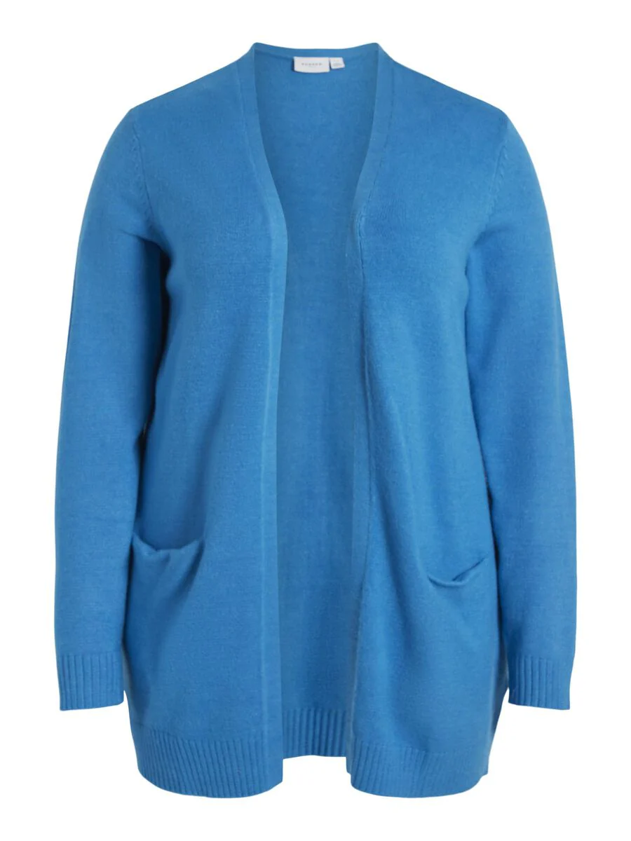 VIRIL OPEN KNIT CARDIGAN (CLOISONNE BLUE) - Image 5