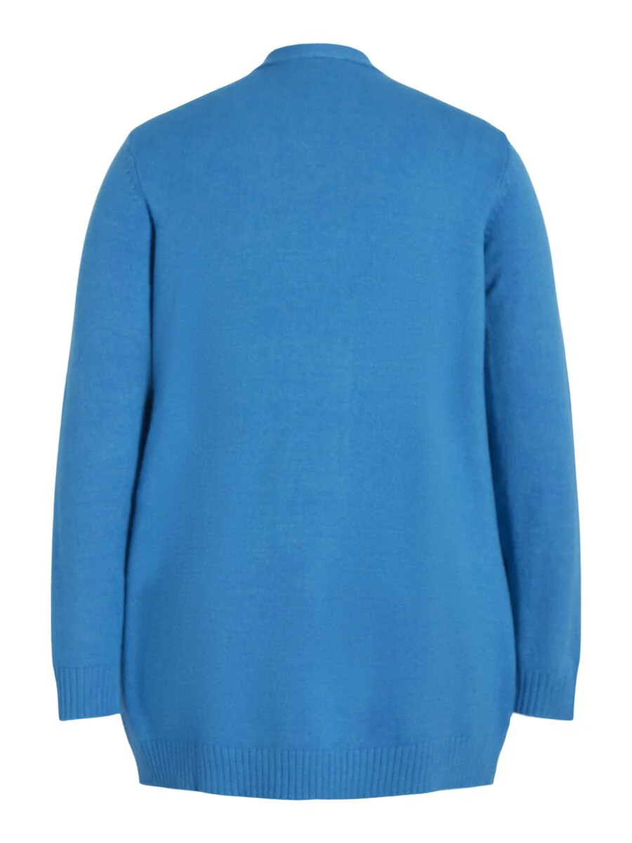 VIRIL OPEN KNIT CARDIGAN (CLOISONNE BLUE) - Image 6