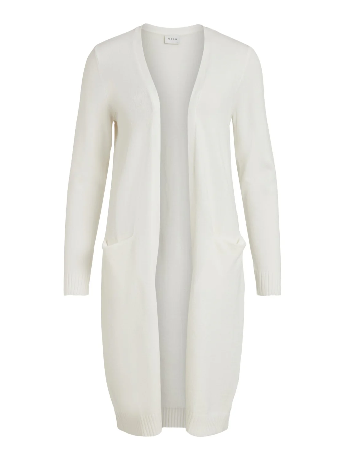 Sian Longline Cardigan (White) - Image 5