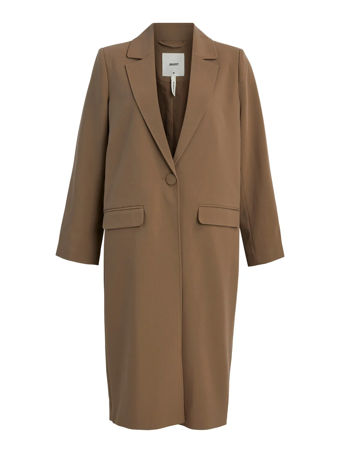 Sigrid Blazer Coat (Fossil) - Image 6
