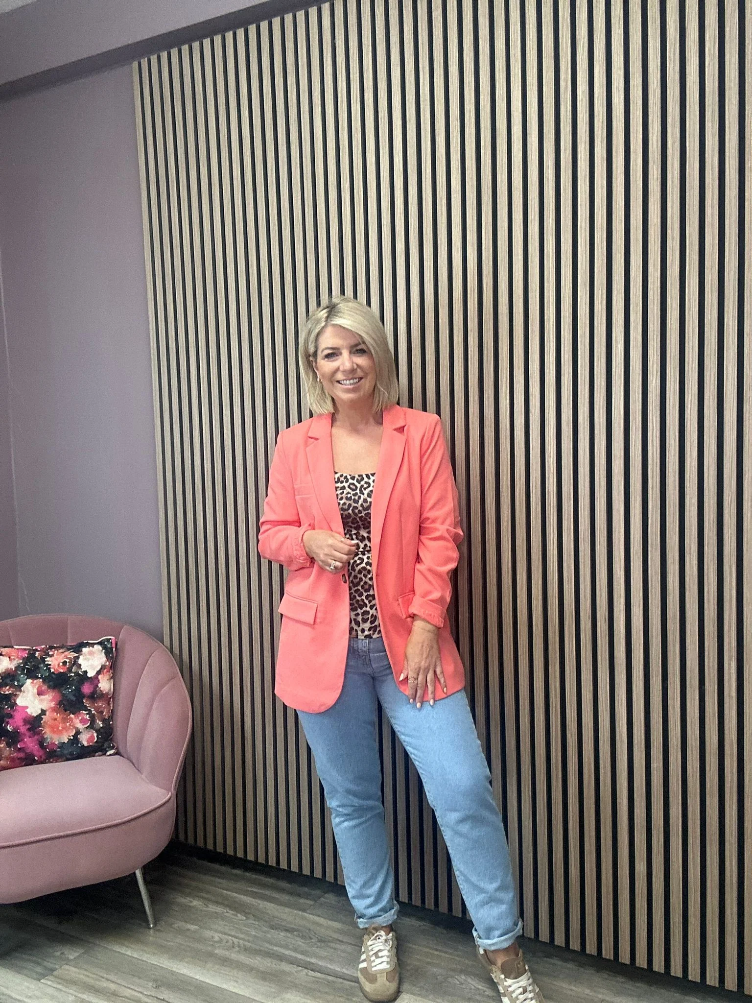 Sigrid Blazer (Georgia Peach) - Image 4