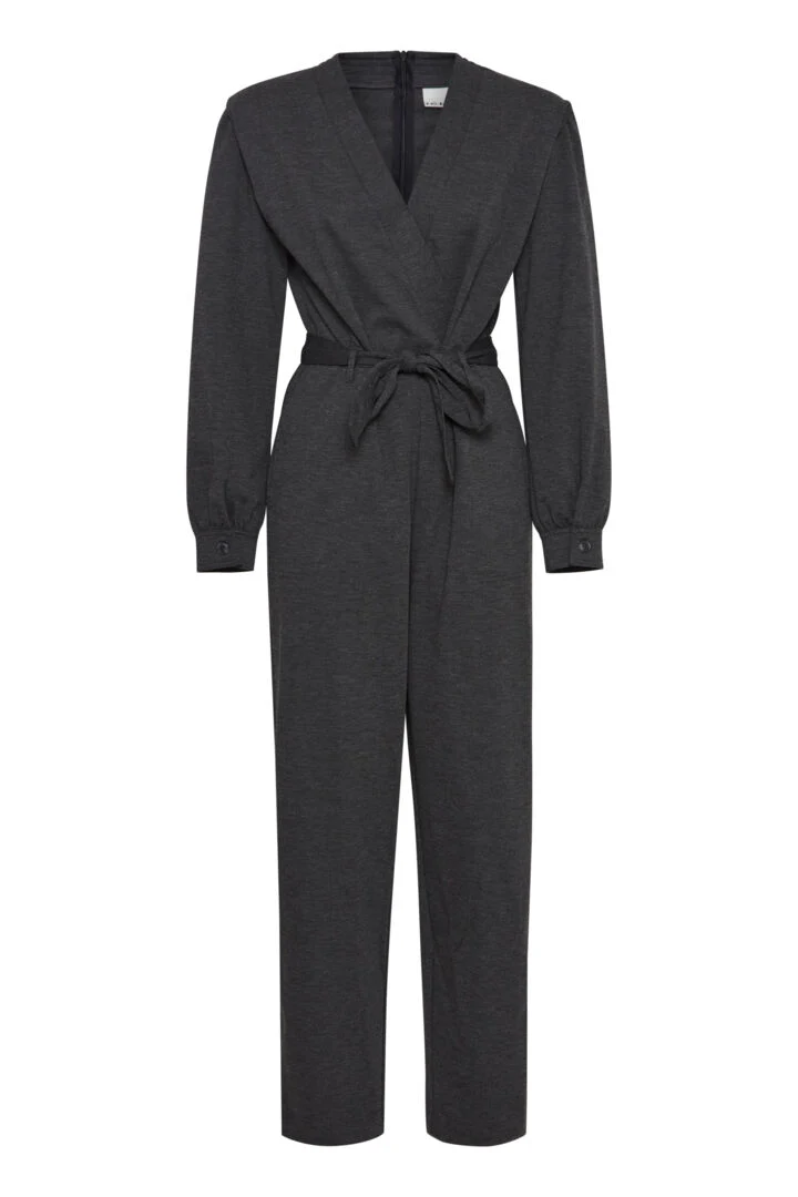 SIMONSE JUMPSUIT (DARK GREY MELANGE) - Image 3