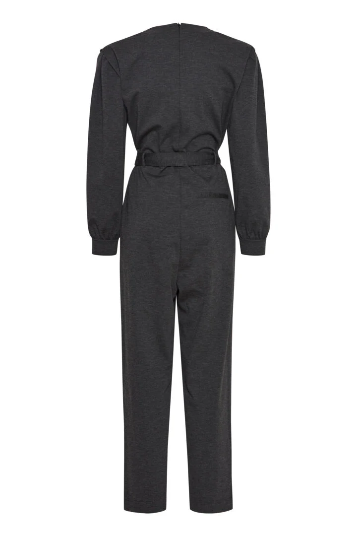 SIMONSE JUMPSUIT (DARK GREY MELANGE) - Image 4
