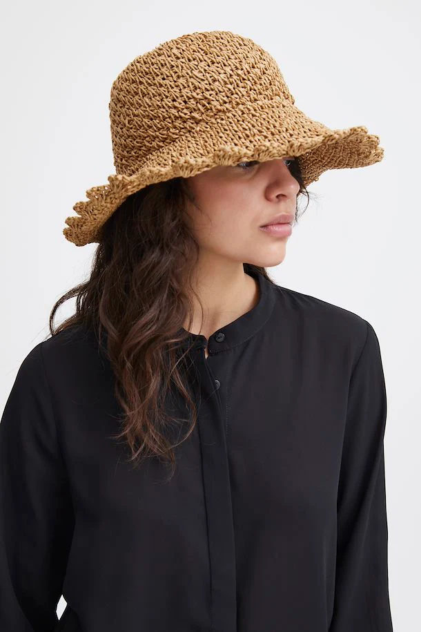SISSI BUCKET HAT (DOESKIN/TAN) - Image 3