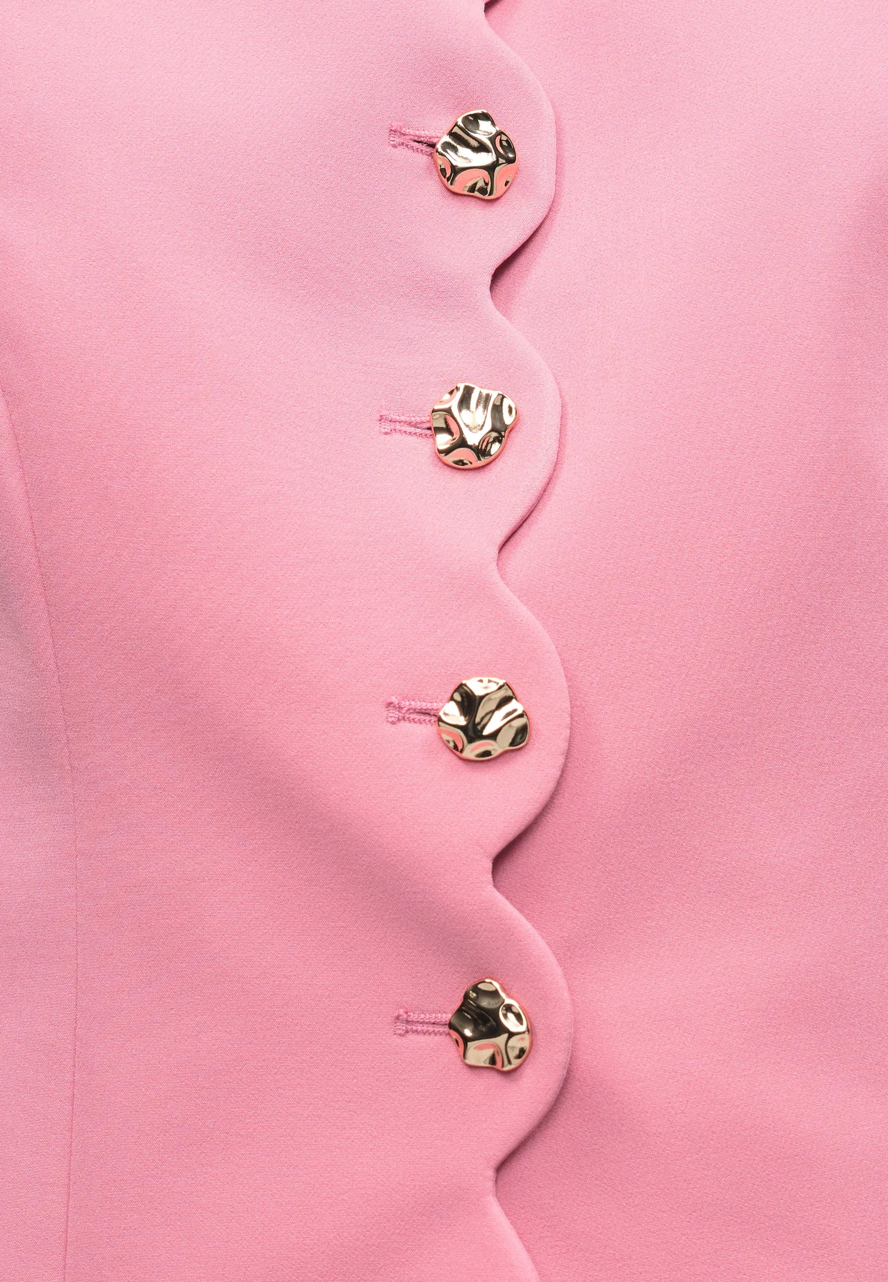 Sive Tailored Waistcoat (Sea Pink) - Image 6