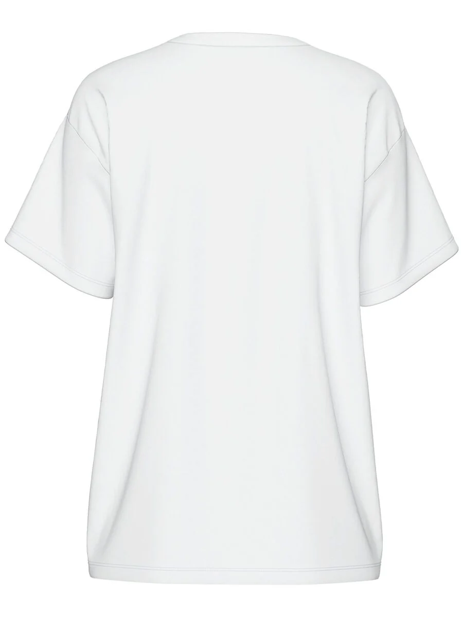 Sky Oversized T-Shirt (Bright White) - Image 4