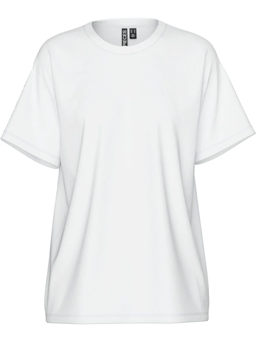 Sky Oversized T-Shirt (Bright White) - Image 6