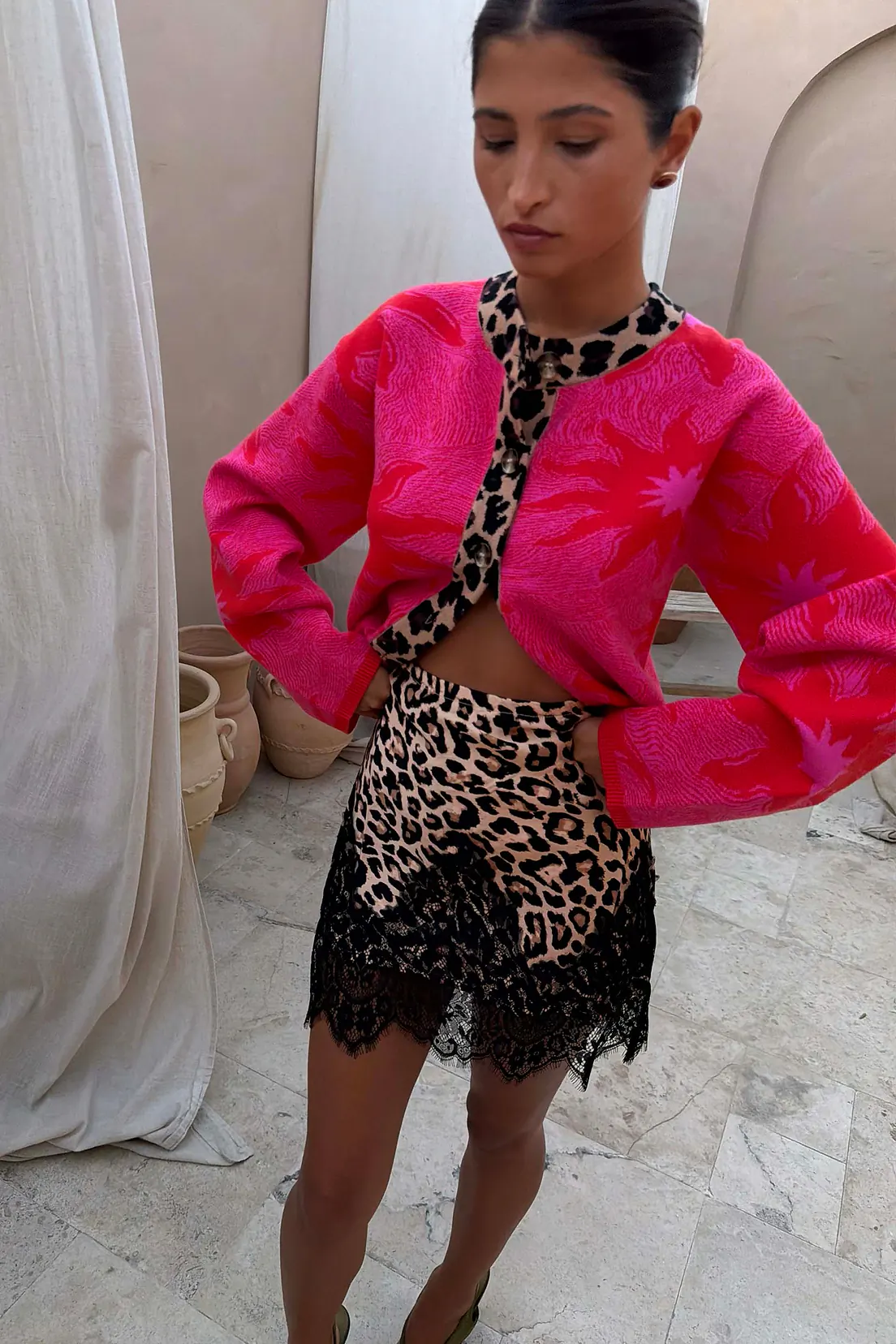 Soleil Cardigan (Pink) - Image 2