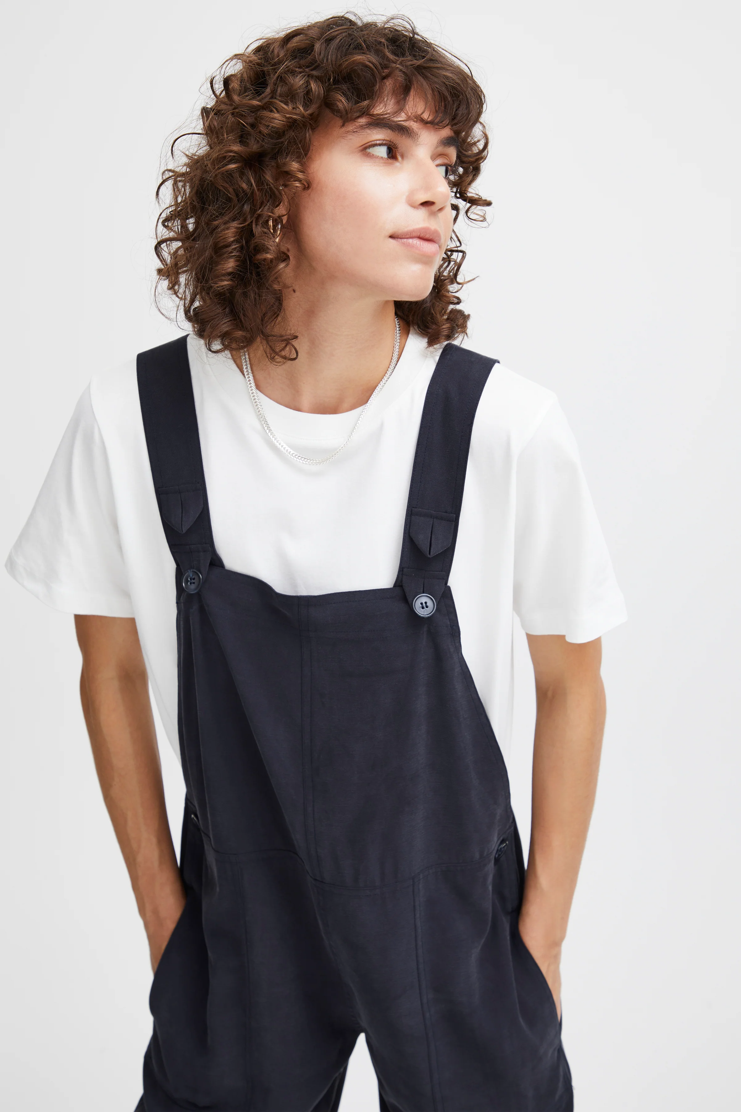 SOMA DUNGAREES (DARK NAVY) - Image 3