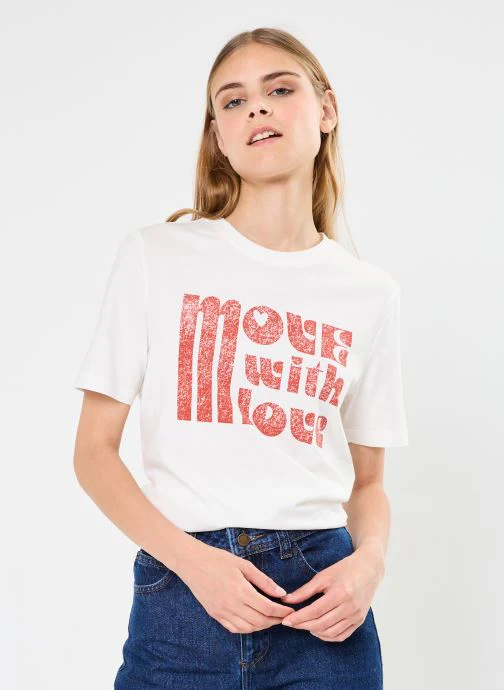 Star T-Shirt (Snow White/Ketchup)