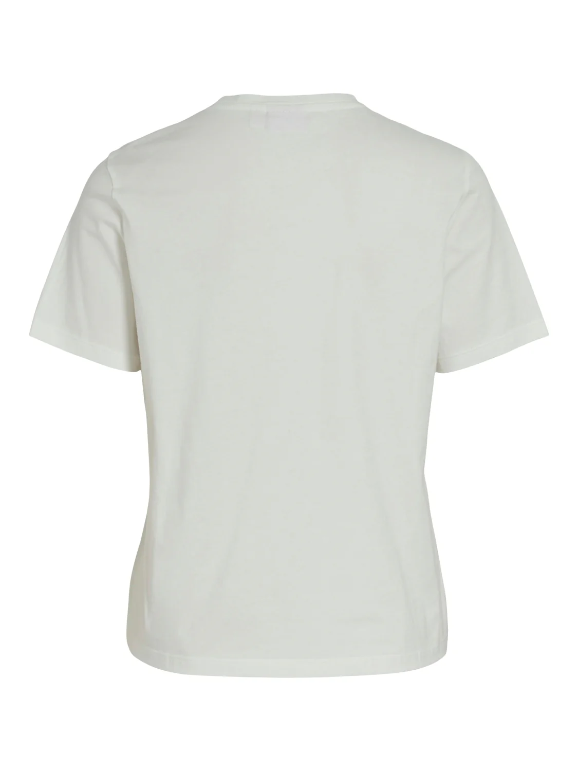 Sybil Line O-Neck T-Shirt (Snow White/Khaki) - Image 3