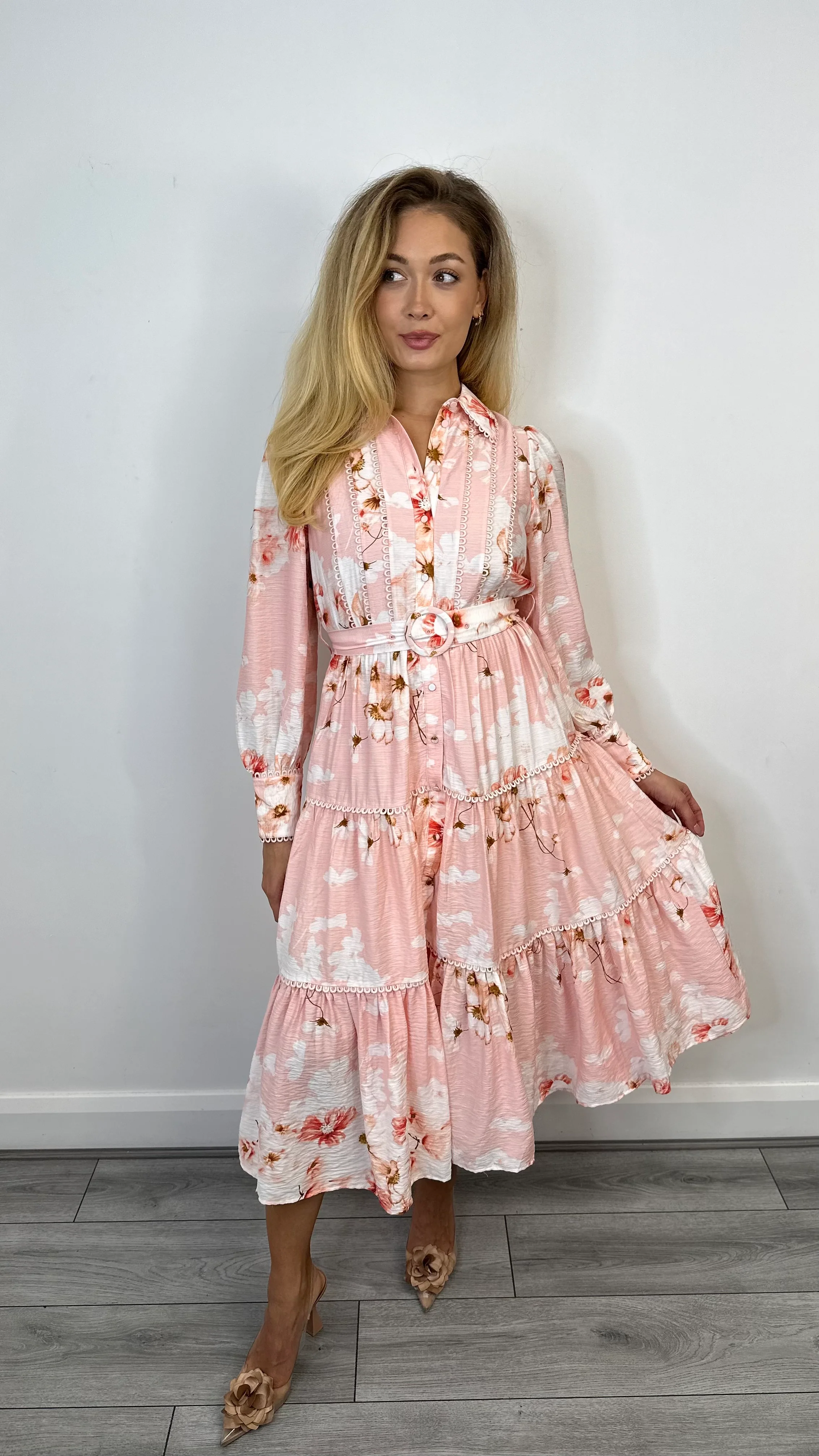Sybil Long Dress (Chintz Rose) - Image 3