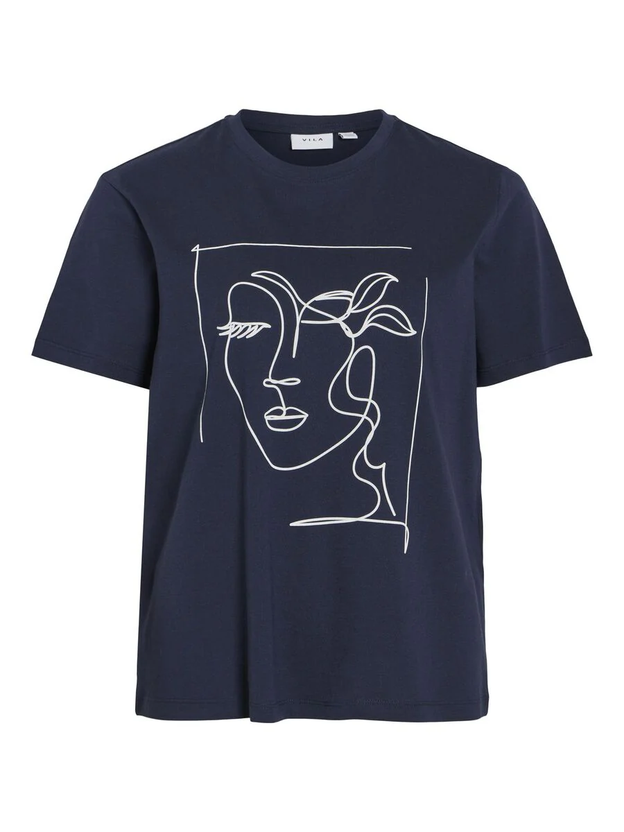 Sybil T-Shirt (Navy Blazer) - Image 5