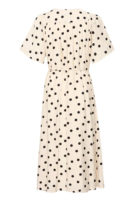 Tabita Short Sleeve Midi Dress (Birch Dot) - Image 8