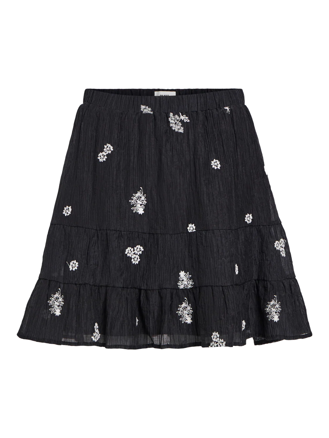 Talfra High Waisted Skirt (Black/Sandshell) - Image 2
