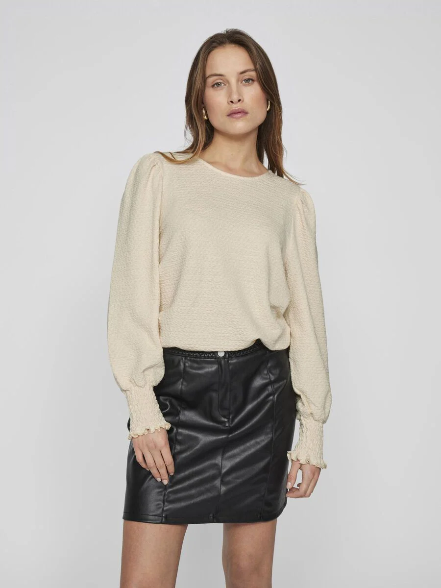 Tallia Textured Top (Birch) - Image 2