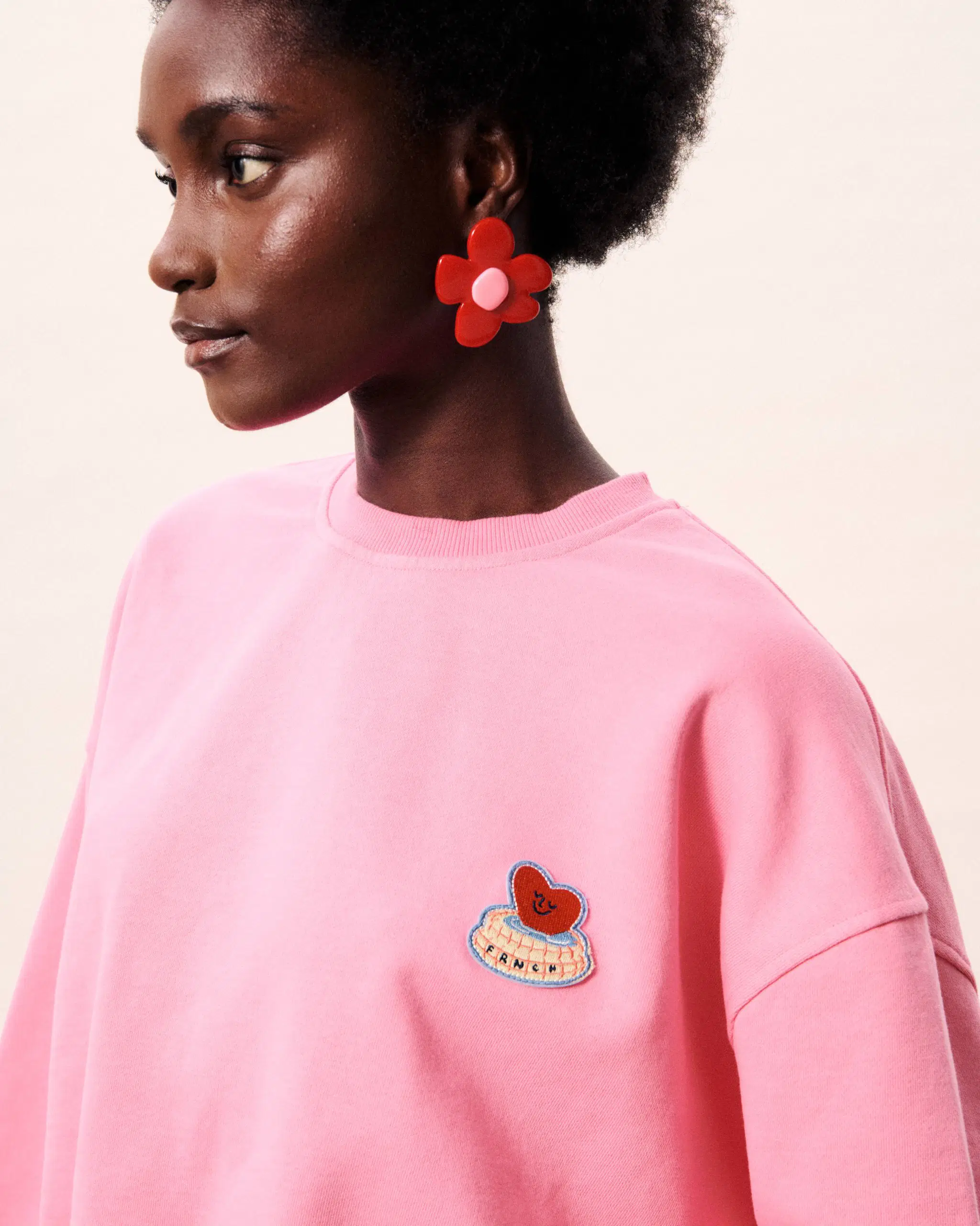 Tamise Sweatshirt (Pink) - Image 2