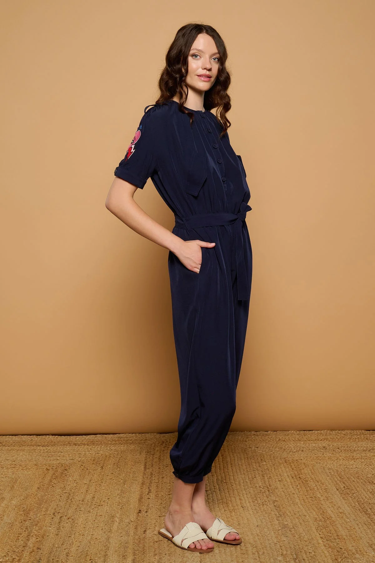 Tarida Jumpsuit (Navy) - Image 2