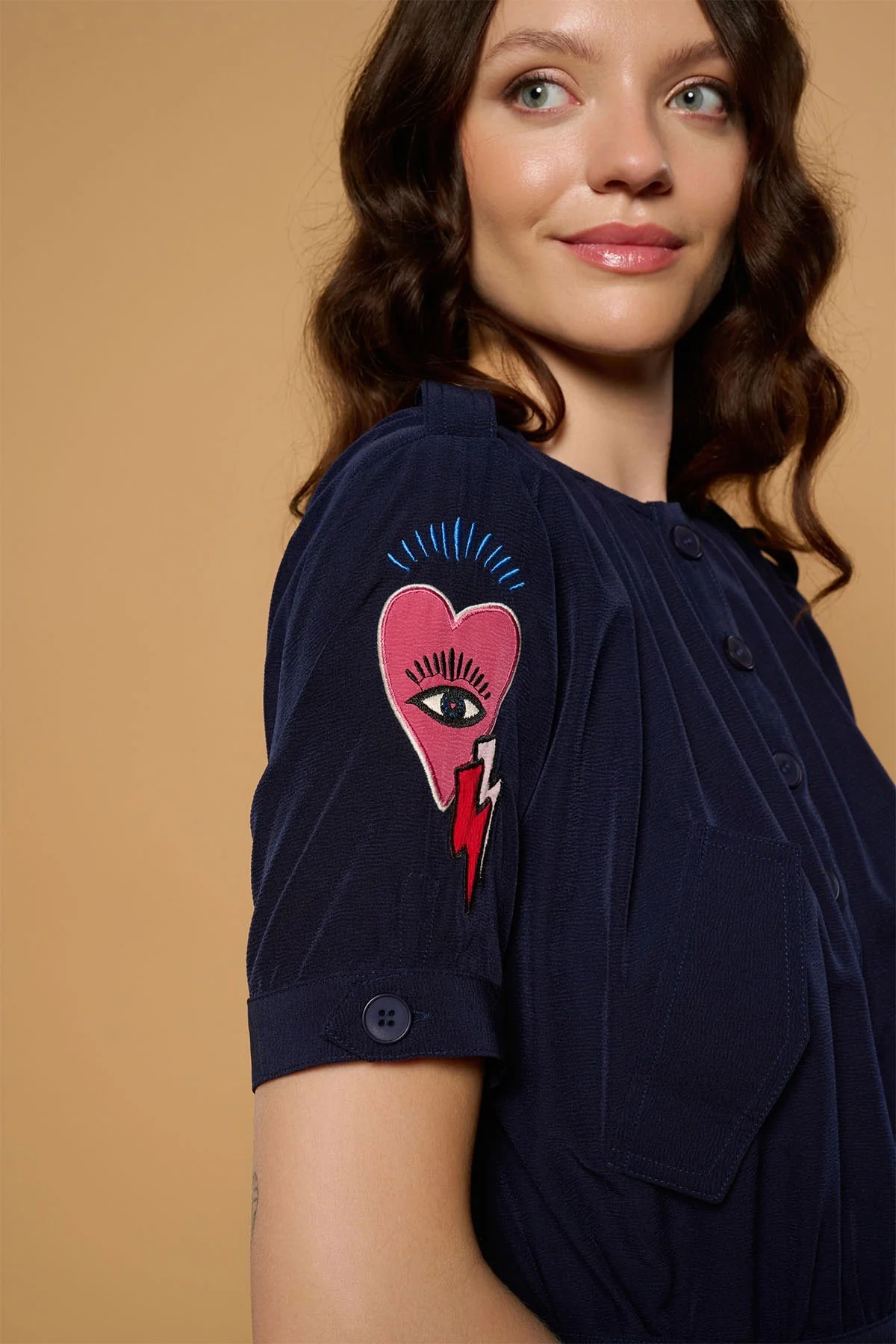 Tarida Jumpsuit (Navy) - Image 3