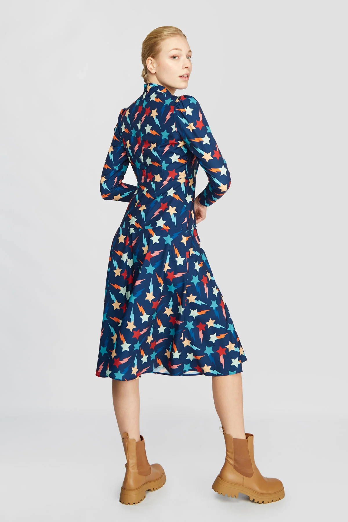 Teresa Dress (Blue) - Image 3