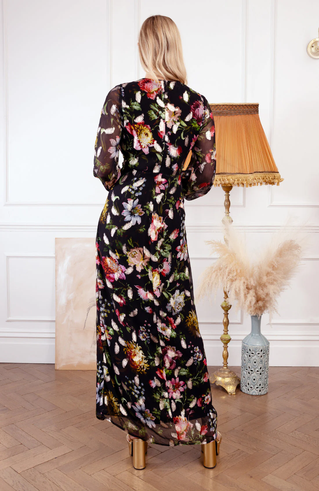 The Dara Maxi Dress (Black) - Image 3