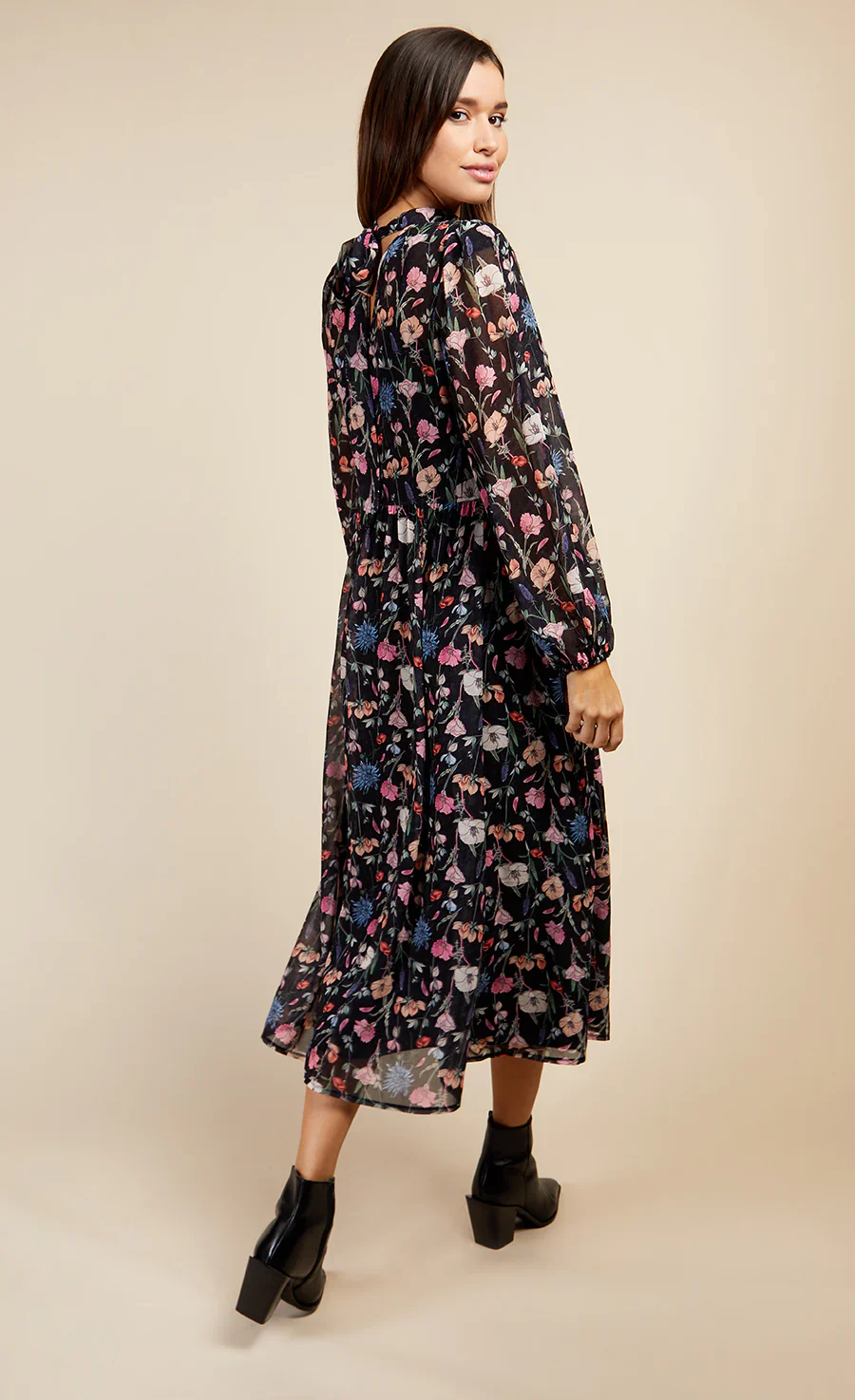 THE FLORENCE MIDAXI DRESS (FLORAL) - Image 3