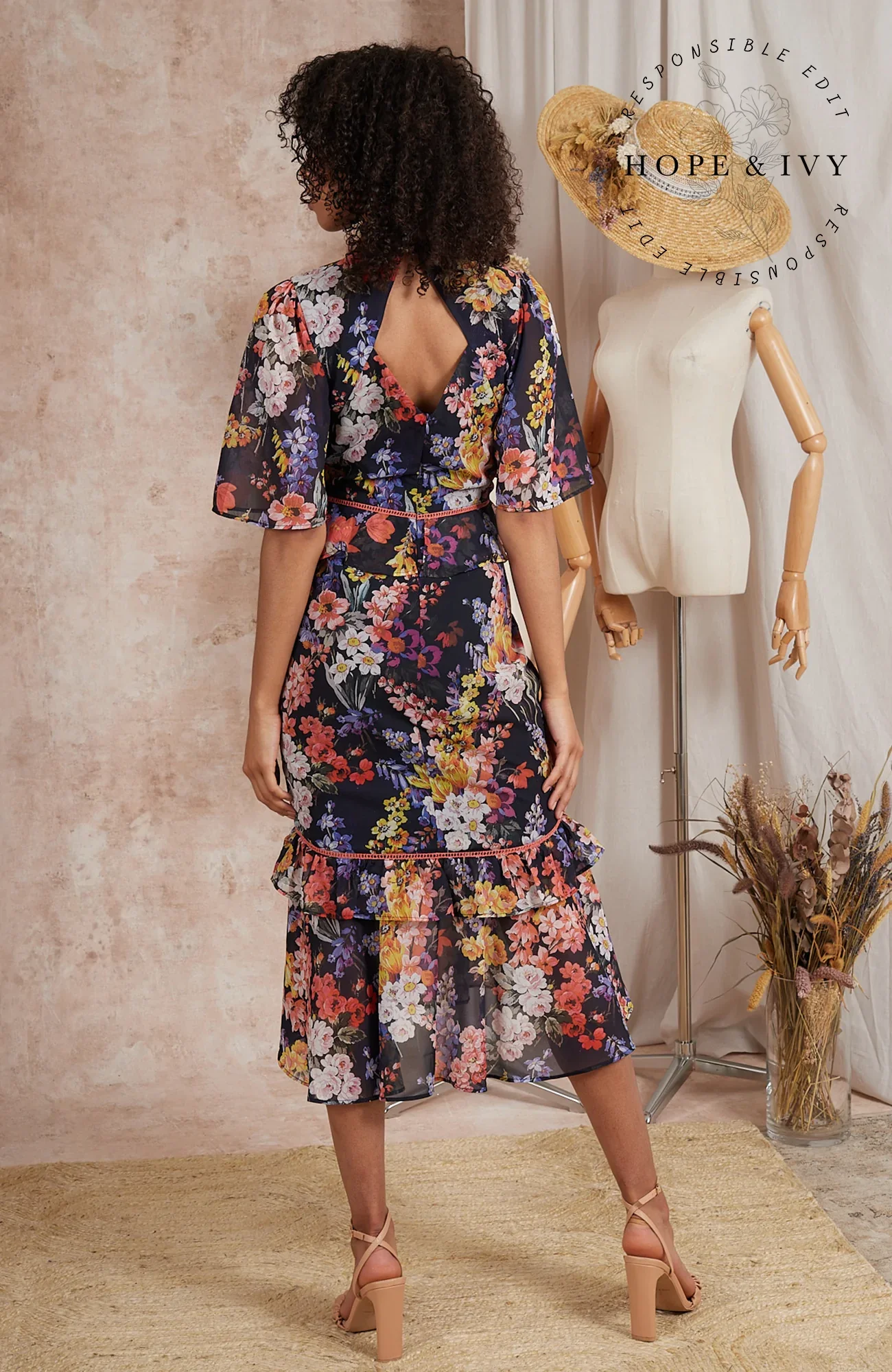 The Frima Midi Tea Dress - Image 3