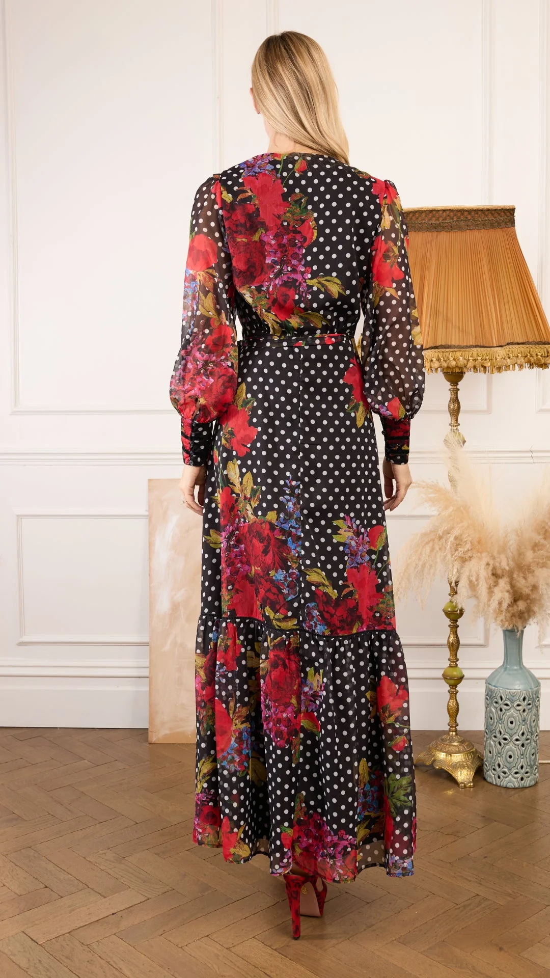 The Moni Maxi Wrap Dress - Image 2