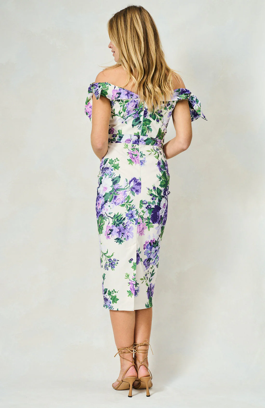 The Suzette Midi Dress (Purple) - Image 6