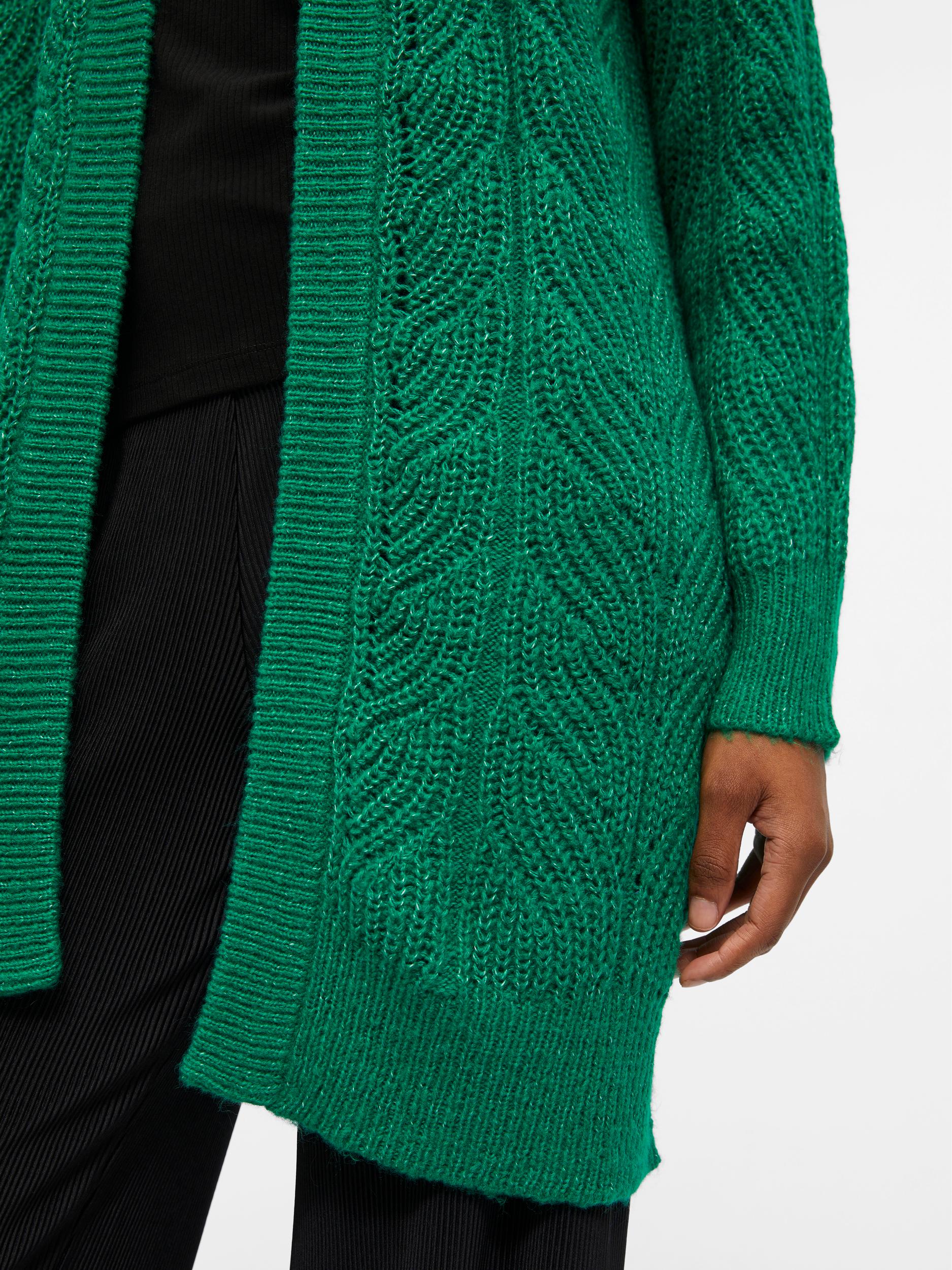 THELMA OPEN KNIT CARDIGAN (LUSH MEADOW) - Image 4
