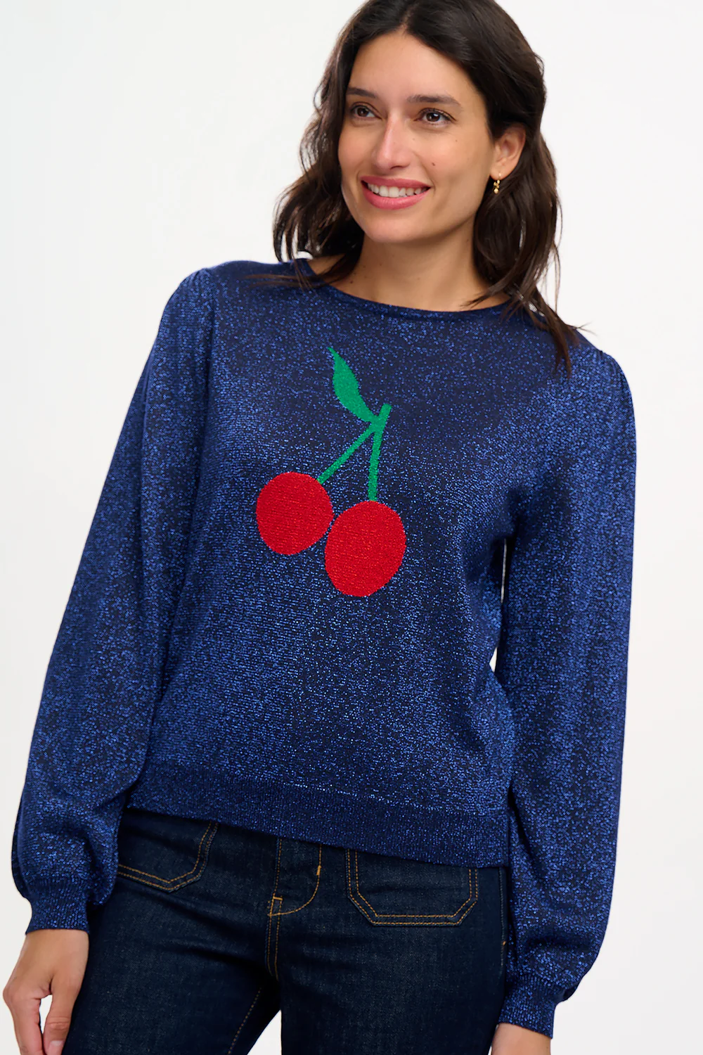Tiff Jumper (Navy, Cherry Good) - Image 4