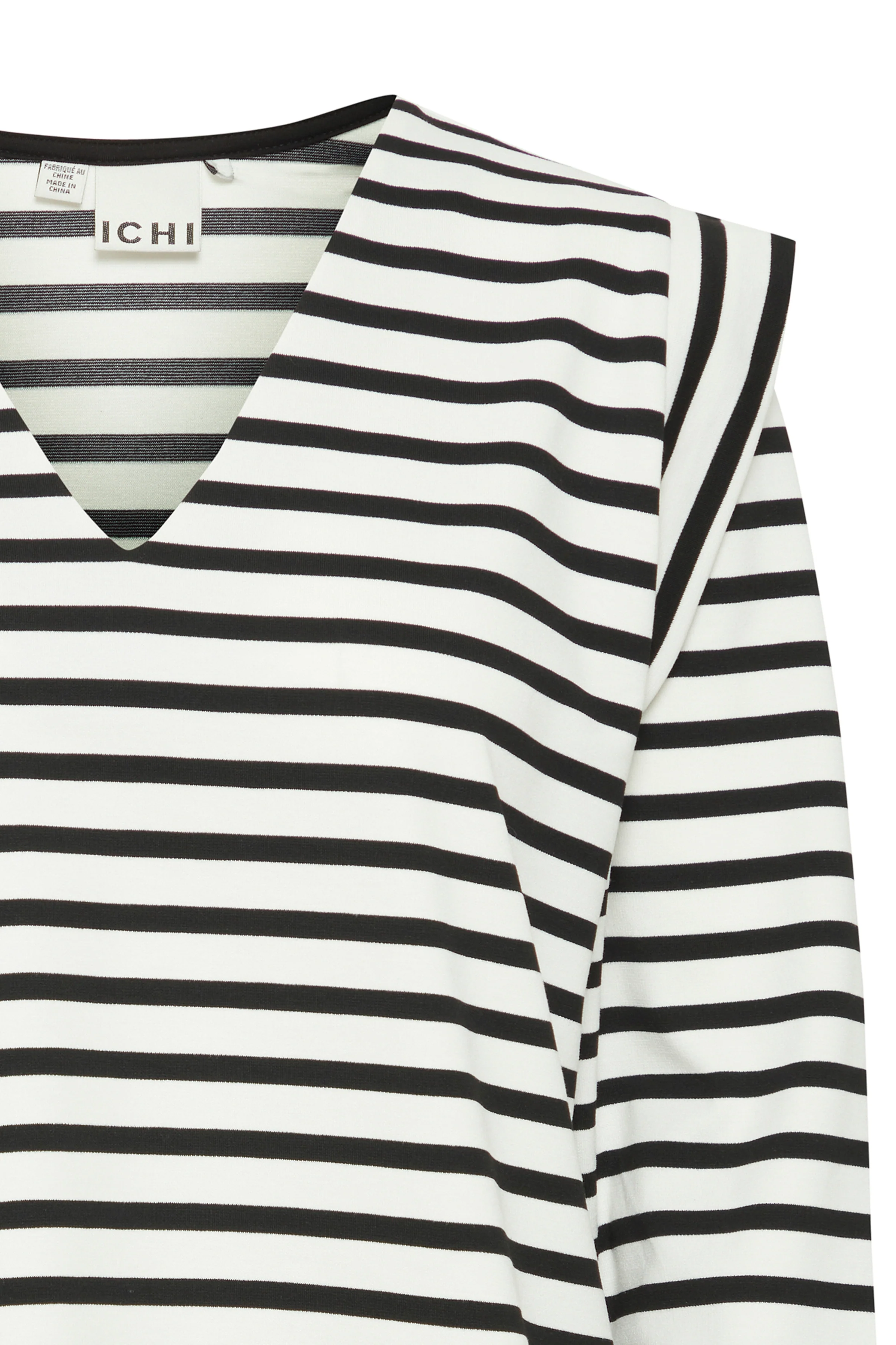 TIRA STRIPE TOP (BLACK/WHITE) - Image 4