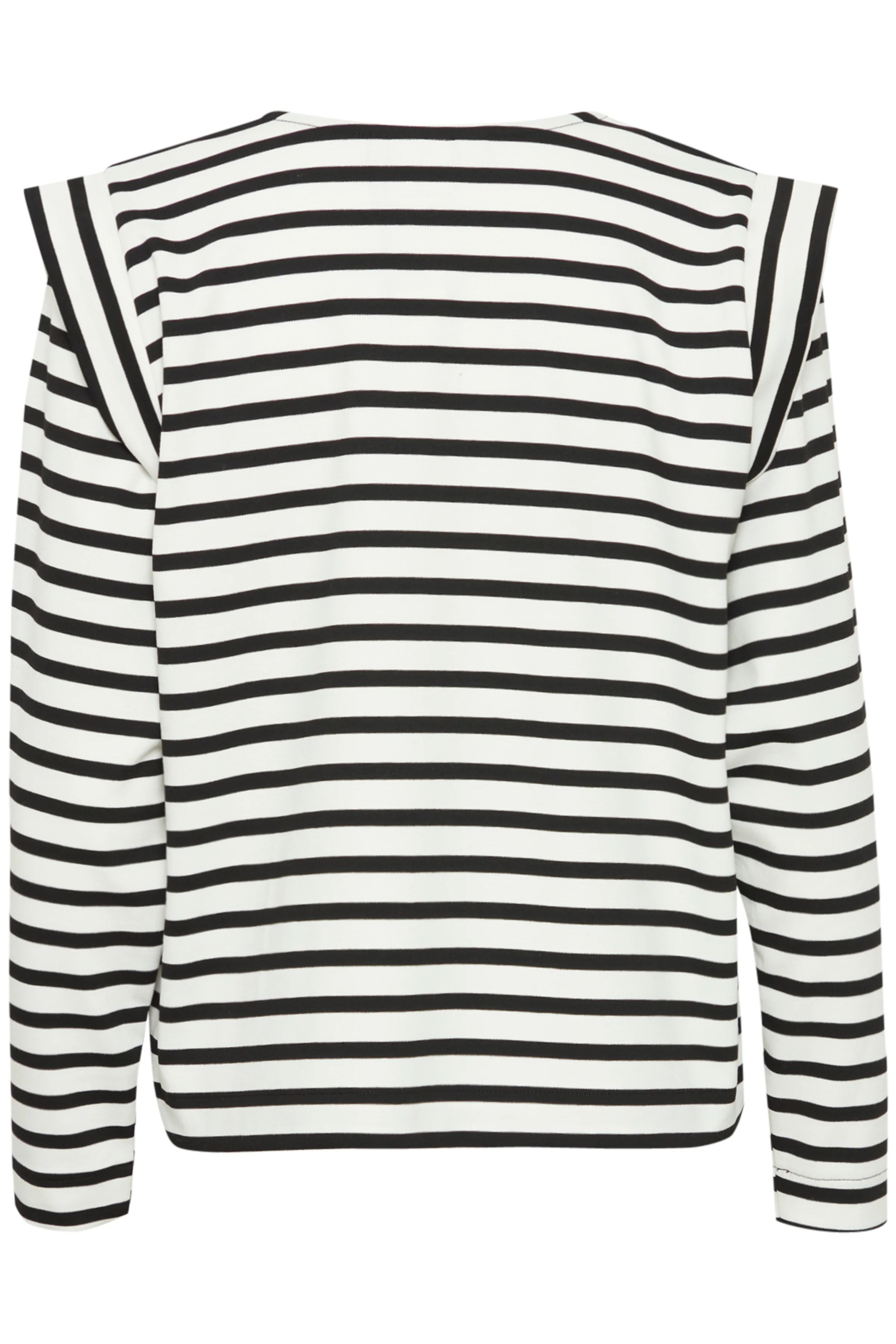 TIRA STRIPE TOP (BLACK/WHITE) - Image 5