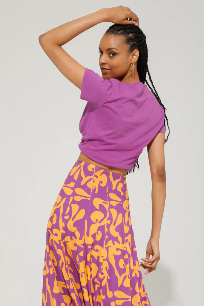 TRAPPY T-SHIRT WITH EMBROIDERED POCKET - Image 3