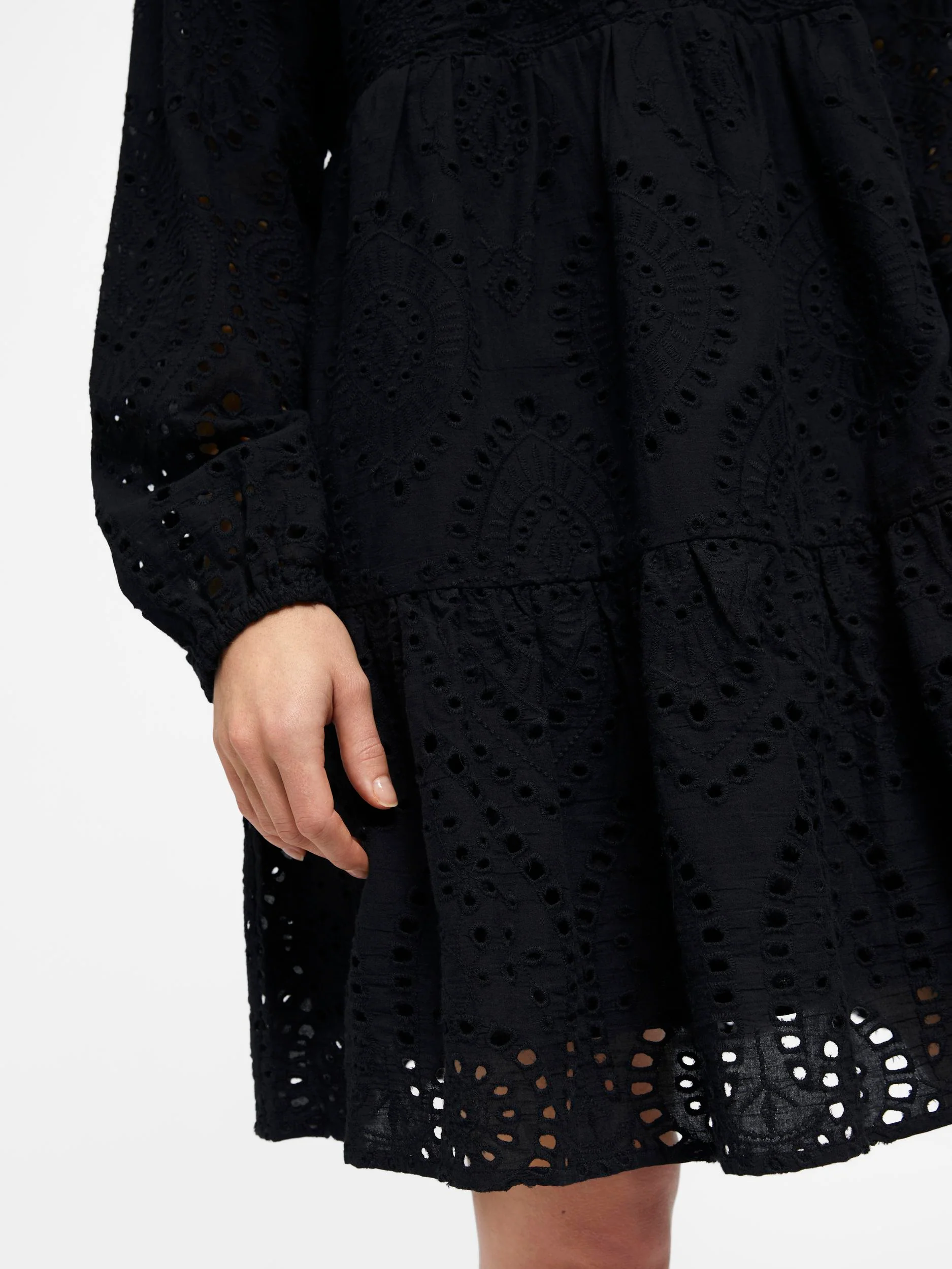 TULSI L/S DRESS (BLACK) - Image 5