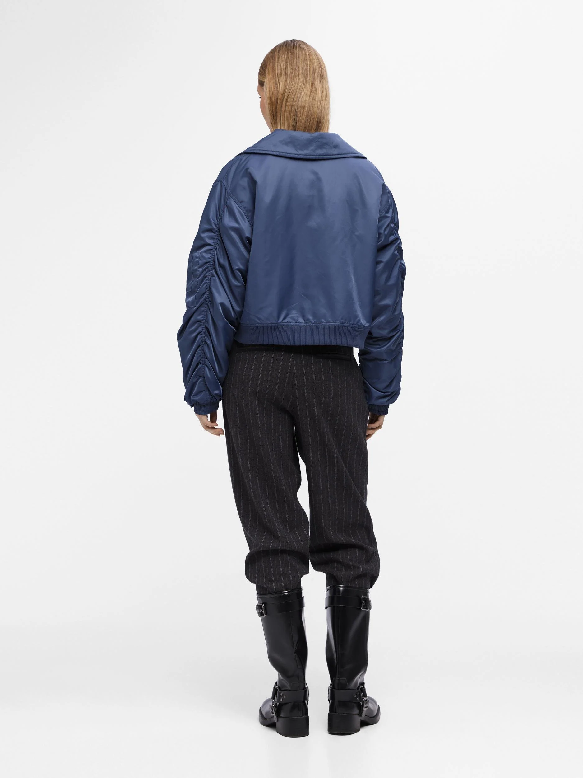 ULA BOMBER JACKET (BLUE) - Image 5
