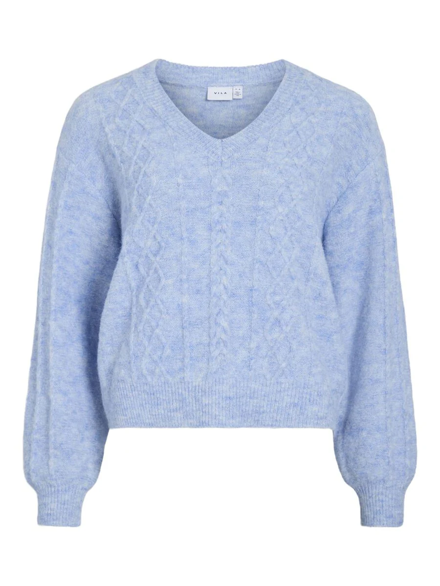 Ulani V-Neck Jumper (Kentucky Blue) - Image 7