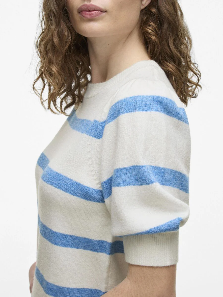 Val Knit Jumper Top (White Alyssum/Blissful) - Image 5