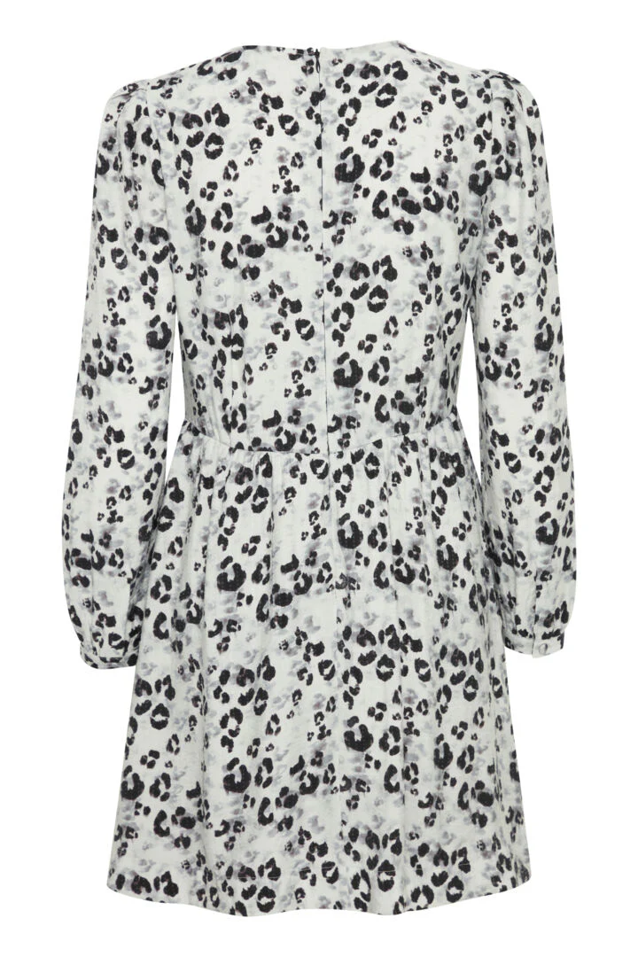 Valarie Mini Dress (Sleet Leopard) - Image 4