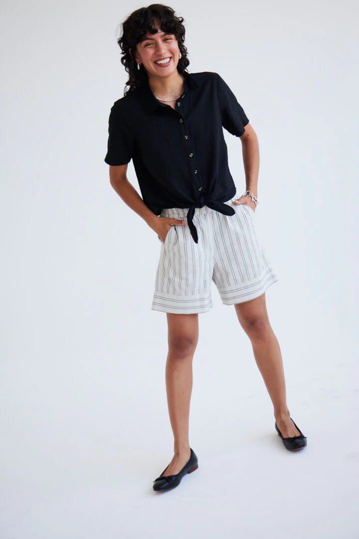 Vasilia Shorts (Silver Grey) - Image 2