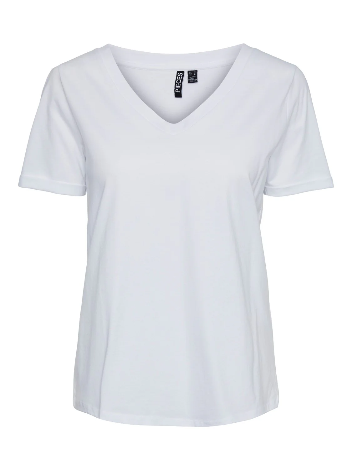 Vaya V-Neck T-Shirt (Bright White) - Image 5