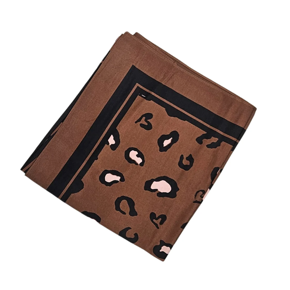 Vega Accessory Scarf (Brown Print) - Image 4
