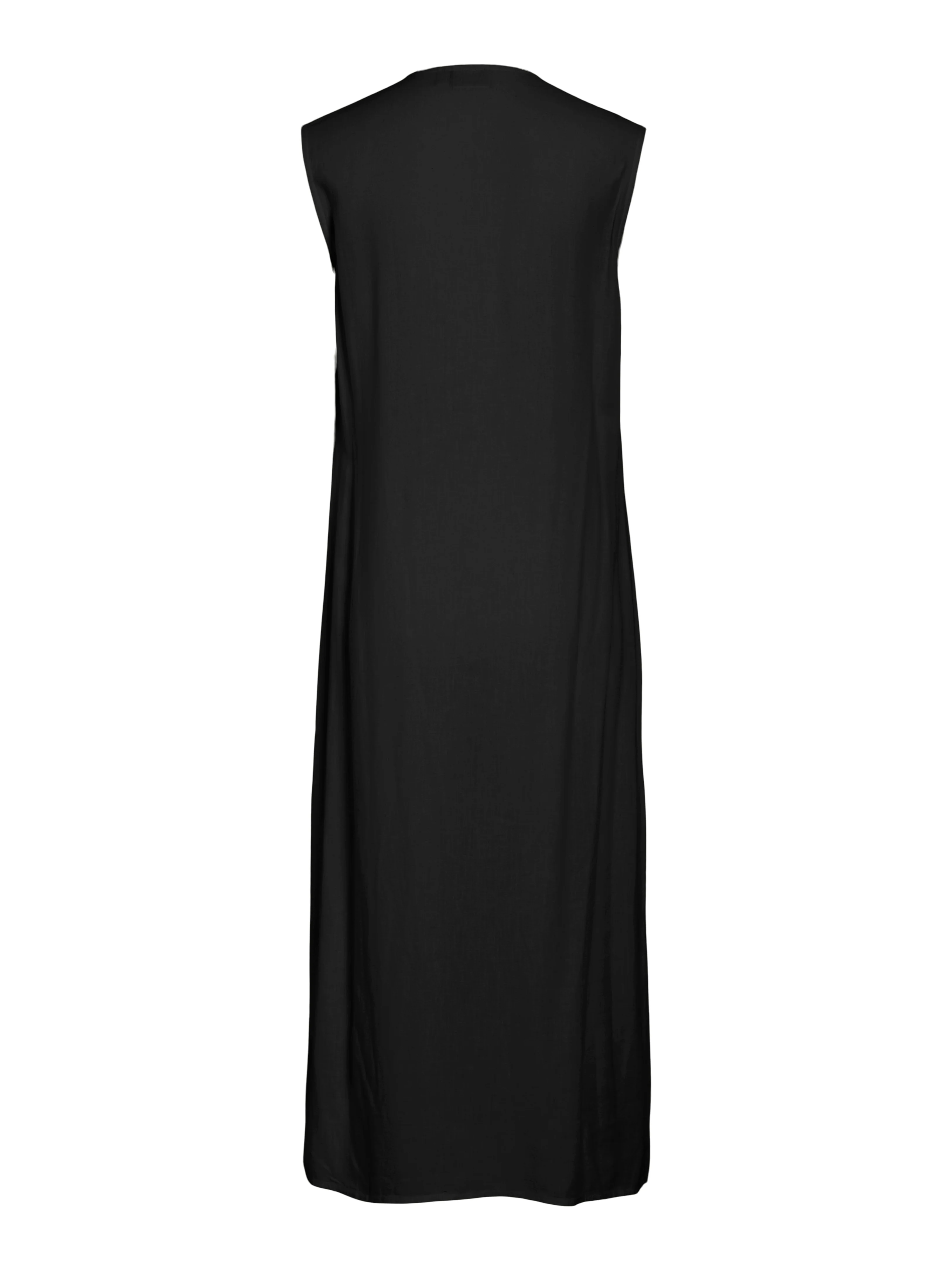 Venus Sleeveless Midi Dress (Black Beauty) - Image 3