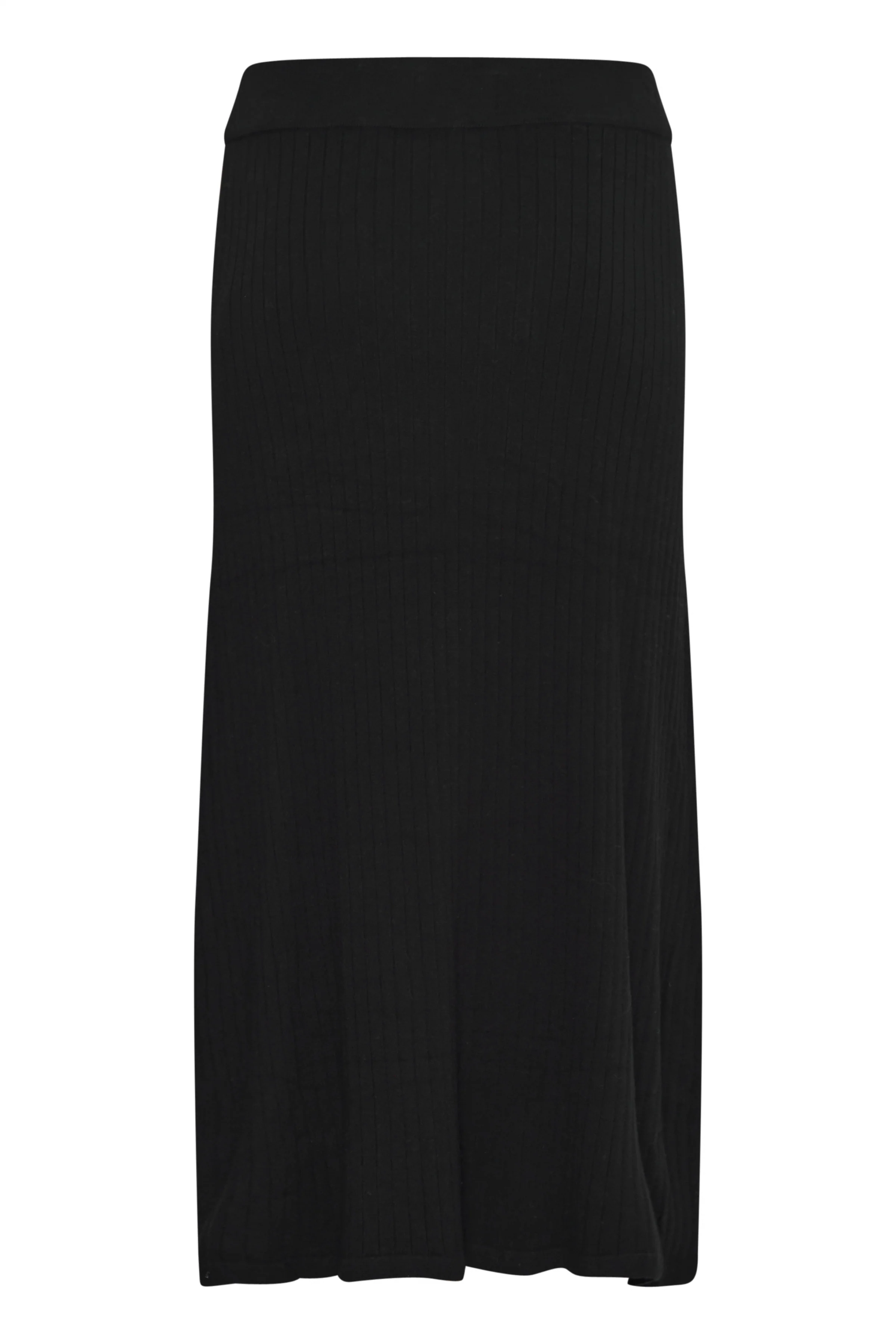 Vera Knitted Midi Skirt (Black) - Image 7