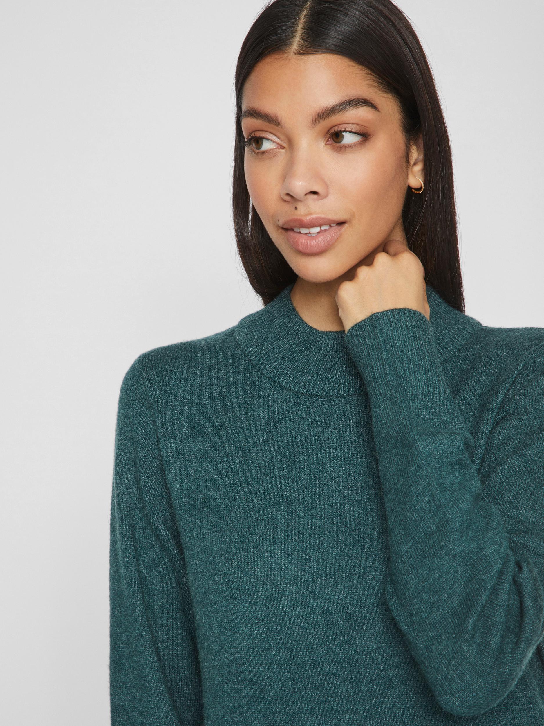 VERONICA CREW NECK MIDI DRESS (PONDEROSA PINE/DARK) - Image 3