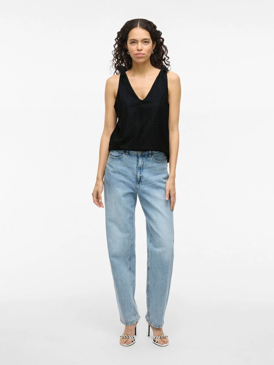 Veronica Sleeveless Top (Black Beauty) - Image 3