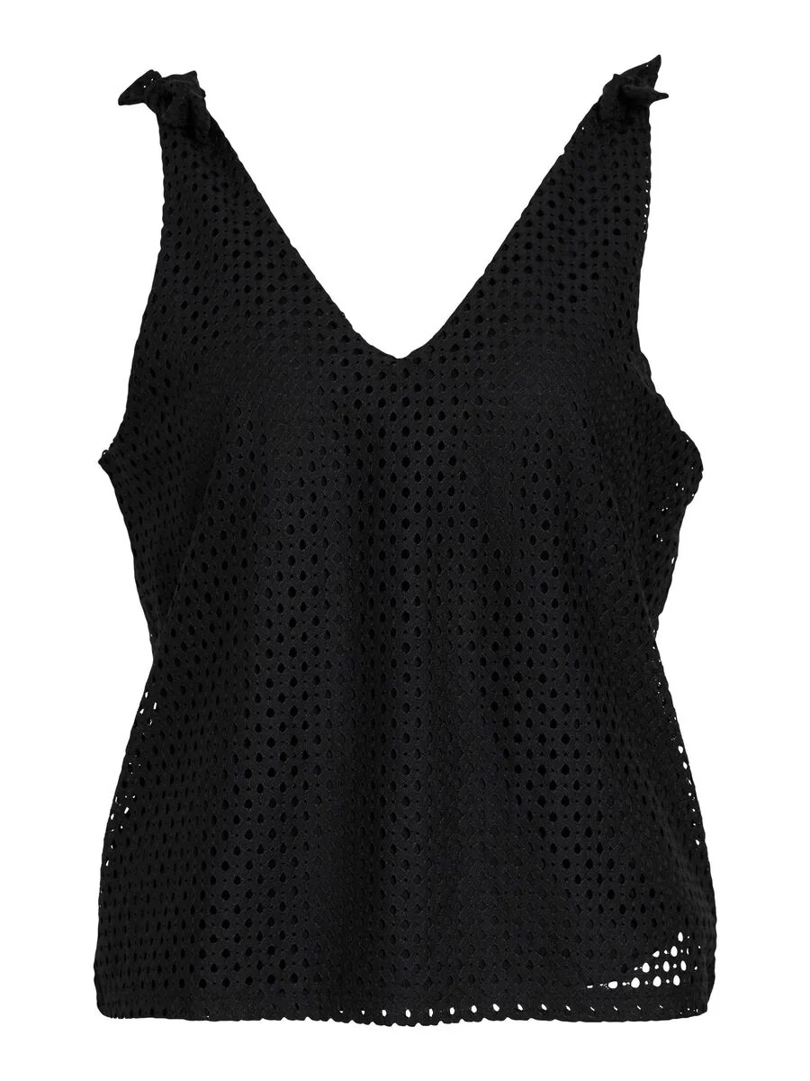 Veronica Sleeveless Top (Black Beauty) - Image 7