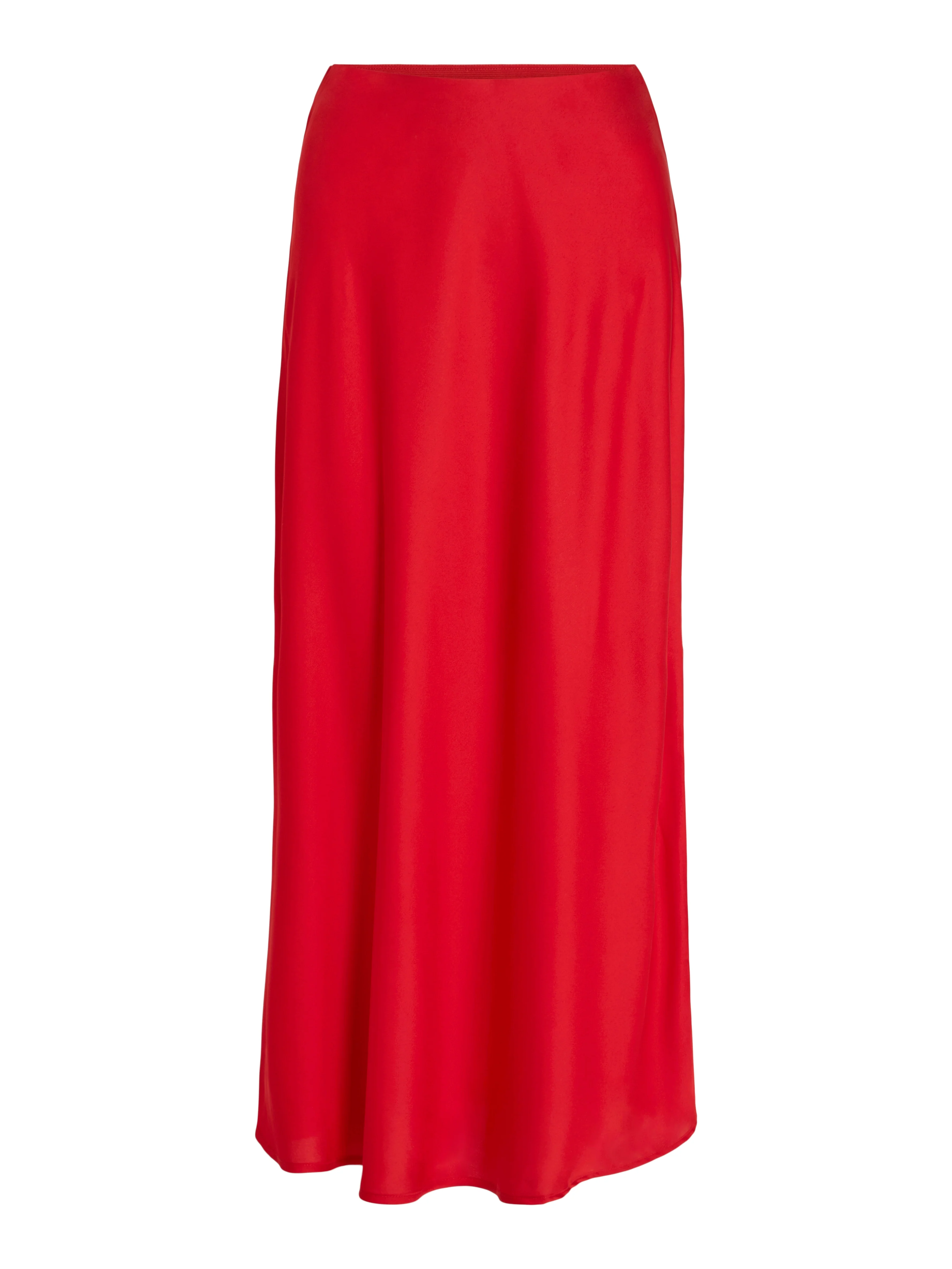 Vielette High Waisted Maxi Skirt (Barbados Cherry) - Image 7
