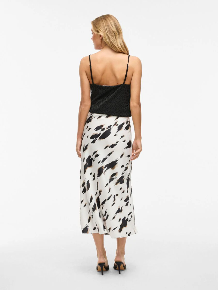Vielette High Waisted Maxi Skirt (Birch/COI) - Image 5