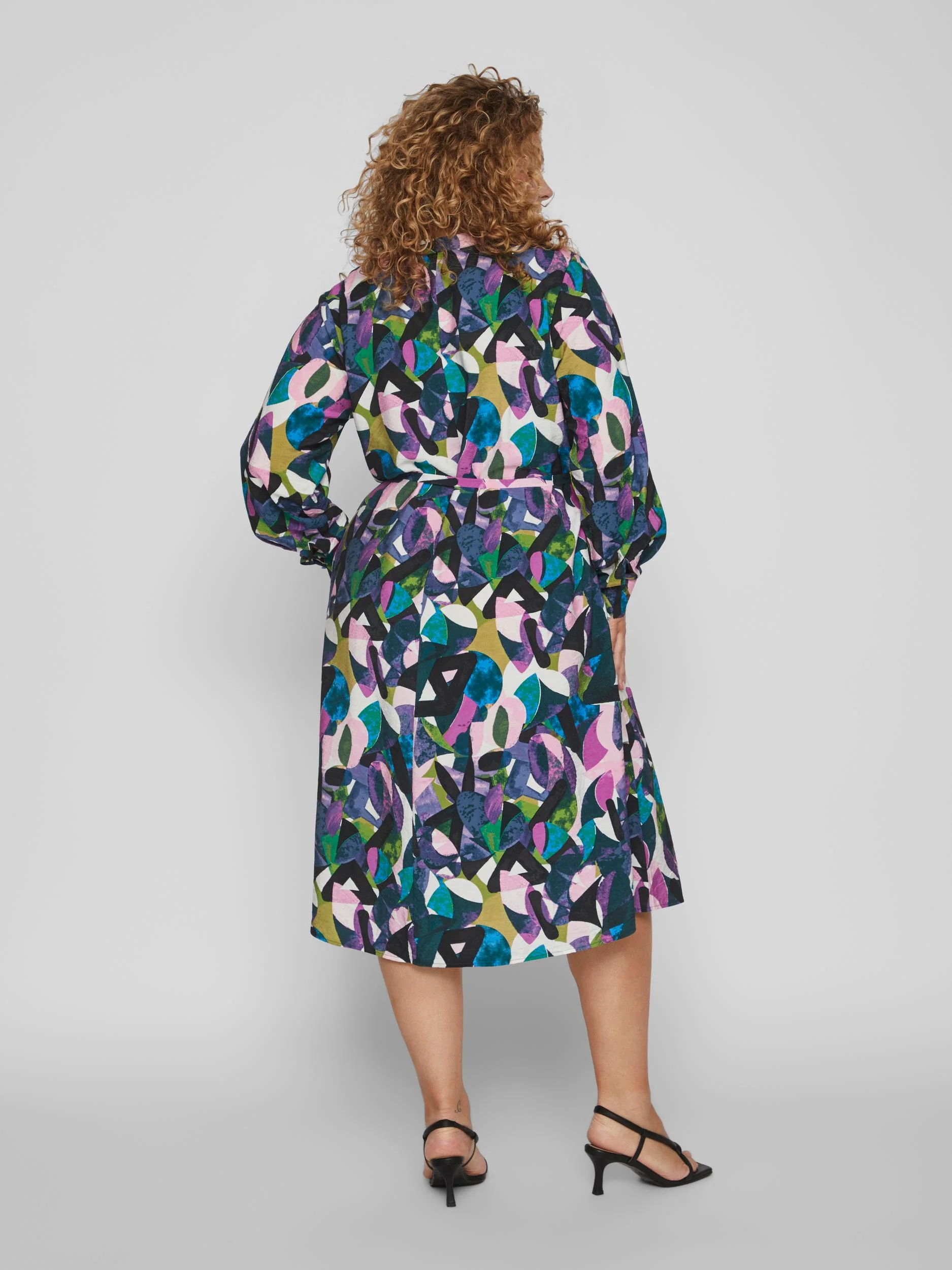 VIENNA MIDI DRESS (MULTI) - Image 5